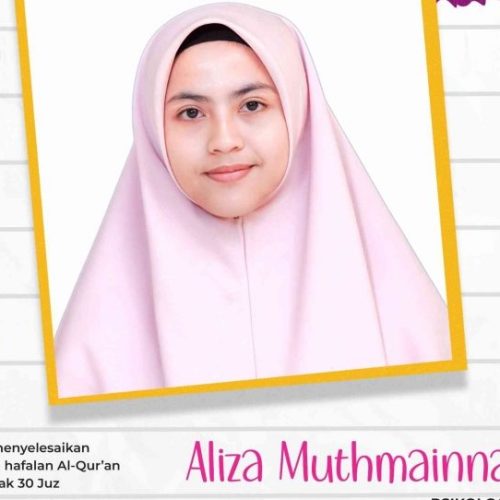 Aliza Muthmainnah: Belajar, Doa, dan Akhlak Sebagai Kunci Lolos SNBP