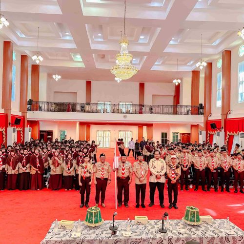 Pelepasan Kontingen Sulsel oleh Gubernur ke World Muslim Jamboree 2025